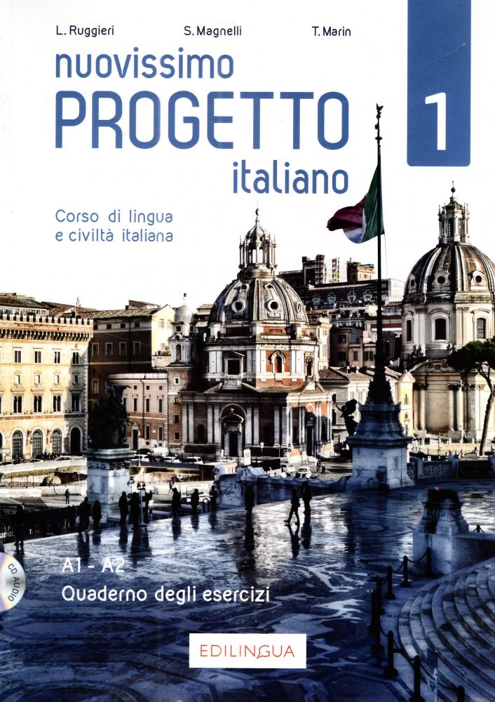 NUOVISSIMO PROGETTO ITALIANO 1 +CD CORSO DI LINGUA E CIVILTE ITALIANA A1-A2 QUADERNO DEGLI ESERCIZI 0473961