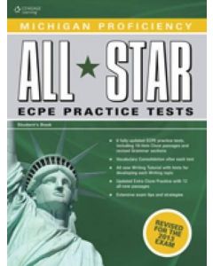 MICHIGAN PROFICIENCY ALL STAR ECPE PRACTICE TESTS SB+GLOSSARY 2013