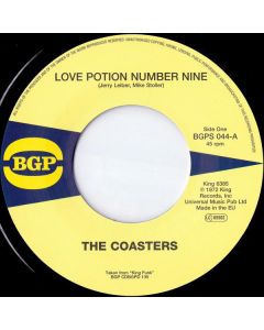 THE COASTERS / LOVE POTION NUMBER NINE - 7'' LP