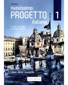 NUOVISSIMO PROGETTO ITALIANO 1 +CD CORSO DI LINGUA E CIVILTE ITALIANA A1-A2 LIBRO DELLO STUDENTE
