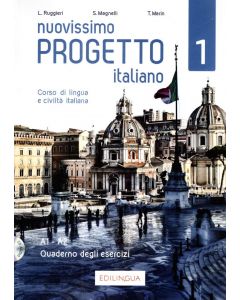 NUOVISSIMO PROGETTO ITALIANO 1 +CD CORSO DI LINGUA E CIVILTE ITALIANA A1-A2 QUADERNO DEGLI ESERCIZI