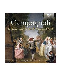 CAMPAGNOLI / 6 DUOS FOR FLUTE AND VIOLIN - CD