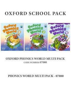 OXFORD SCHOOL PACK PHONICS WORLD MULTI PACK - 07080