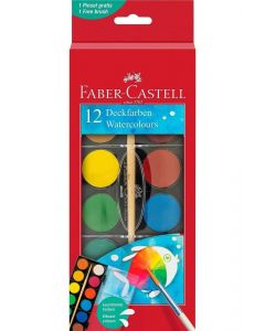 ΝΕΡΟΜΠΟΓΙΕΣ FABER CASTELL ΣΕΤ ΤΩΝ 12 ΜΕΓΑΛΟ