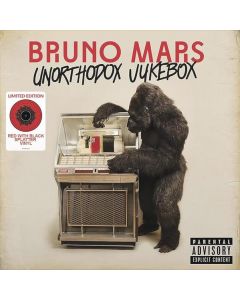 BRUNO MARS / UNORTHODOX JUKEBOX - LP RED AND BLACK SPLATTER