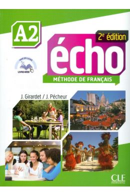 ECHO A2 METHODE+ LIVRE WEB+CD-ROM 2ND EDITION