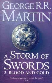 GAME OF THRONES BOOK 3 A STORM OF SWORDS 2 BLOOD AND GOLD