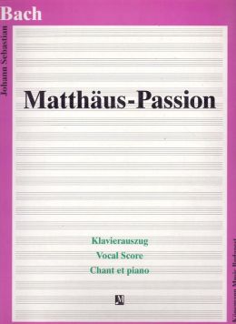 MATTHAUS PASSION