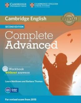 COMPLETE ADVANCED WK/BK WITHOUT ANSWERS 2ND EDITION