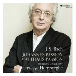 JS BACH HERREWEGHE / JOHANNES & MATTHAUS PASSION - 5CD