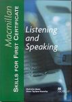 SKILLS FOR FIRST CERTIFICATE LISTENING AND SPEAKING