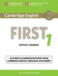 CAMBRIDGE FIRST CERTIFICATE IN ENGLISH 1 WITHOUT ANSWERS 2015